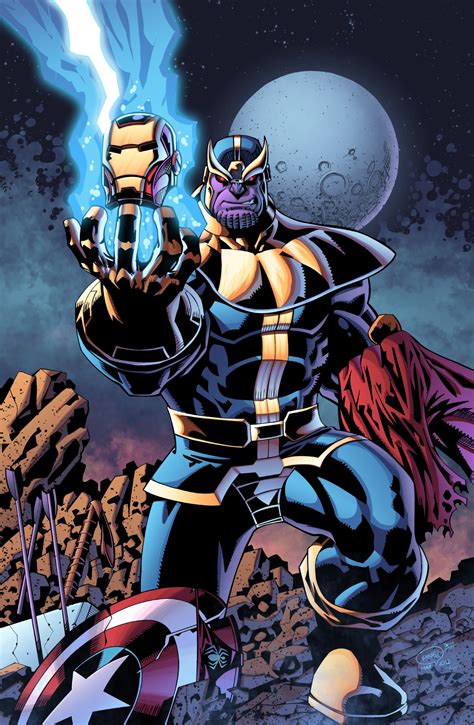 Thanos Titan Among Men By J On Deviantart
