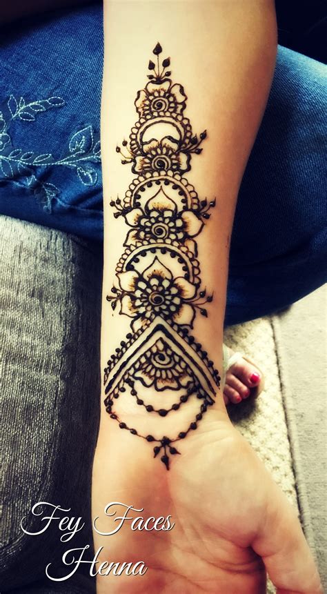 Inner Arm Henna Design Henna Tattoo Hand Hand Tattoos Henna Style