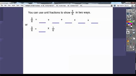 Multiples Of Unit Fractions Lesson 81 Youtube
