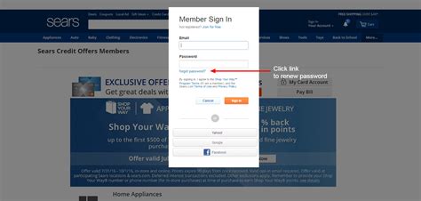 Cardholder can enjoy sales and many offers to save money every month with your shopping. Sears Credit Card Online Login - CC Bank