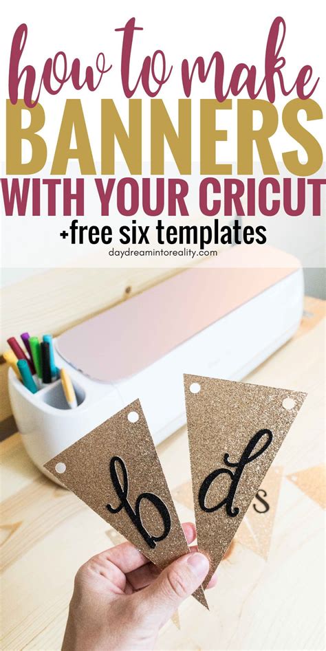 Make Stunning Banners With Your Cricut Free Svg Templates Cricut