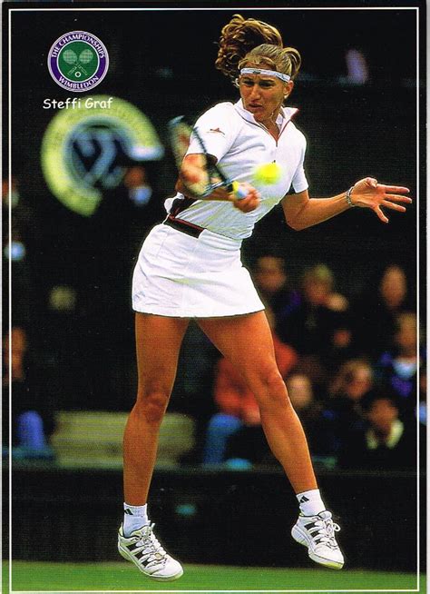 Postcard Steffi Graf Tennis Gallery Wimbledon