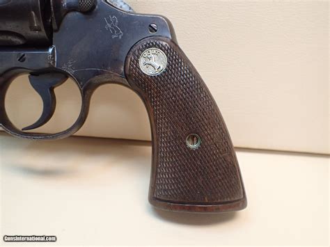 Colt Army Special 32 20 Wcf 4 Barrel Blued Revolver 1922mfgsold