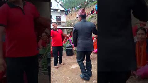दाजु भाइको झाप्रे नाच छोरा को बिहेमा Kapurkot Salyan Youtube