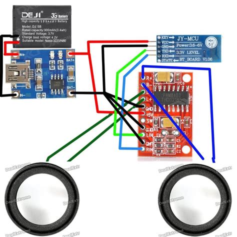 Bluetooth Speaker Circuit Diagram And Components