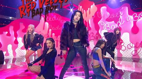 Red velvet seems to pull off any concept they do exceptionally well i really enjoyed the laid back vibe of this song and they all look great. 《Comeback Special》 Red Velvet(레드벨벳) - Bad Boy(배드 보이) @인기가요 ...