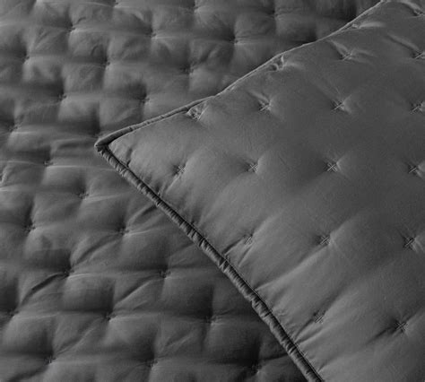 White Tencel™ Quilt And Sham Pottery Barn