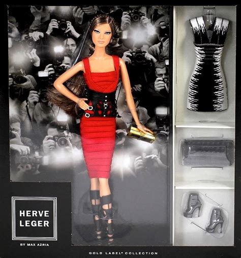 Herve Leger By Max Azria Barbie Doll X8249 2013 Details And Value