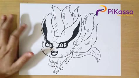 How To Draw Chibi Kurama Youtube