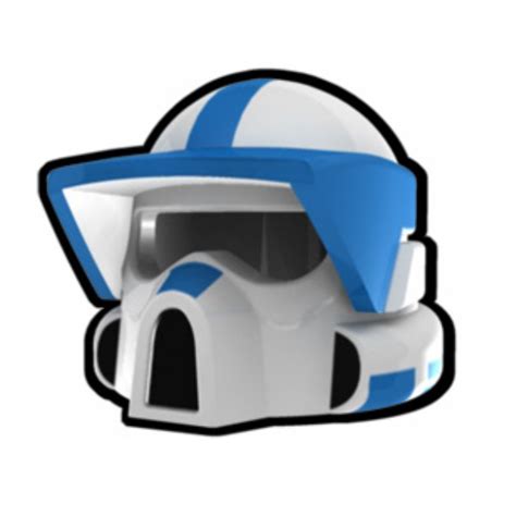 501st Legion Arf Clone Trooper Helm Custom Brick Design