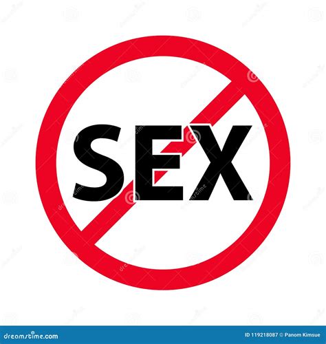 Sinal Proibido Nenhum ícone Liso Do Vetor Do Sexo O S Free Download