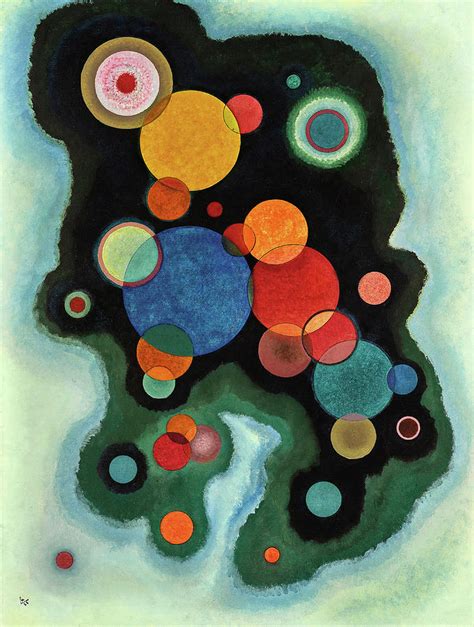 Deepened Impulse Vertiefte Regung Painting By Wassily Kandinsky Fine Art America