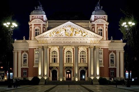 Sofia Bulgaria Pictured Above Is The Ivan Vazov National Theater One