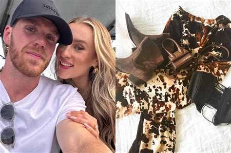 connor mcdavid s fiancée lauren kyle stuns at country music festival — see photos