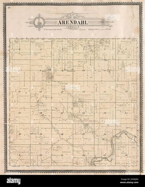 Standard Atlas Of Fillmore County Minnesota Including A Plat Book Of