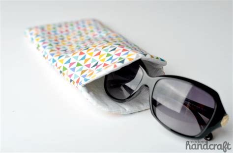 When opened, this glasses case resembles a perfectly shaped heart. Style Statement: Safe and Chic DIY Glasses Case Ideas