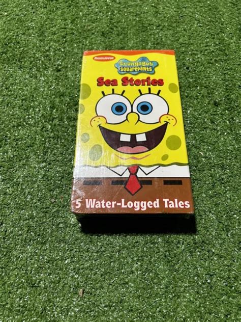 Vhs Spongebob Squarepants Sea Stories Vhs 2002 Tested And Works 7