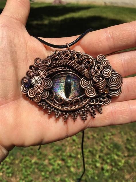 Pin On Wire Wrapped Eyes