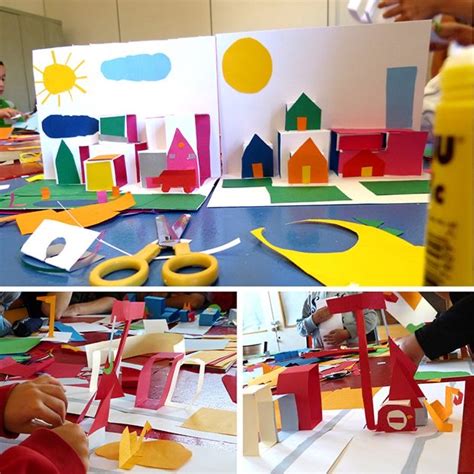 Lab Creativo Per Bambini Libro Città Libro Pop Up Trame Arte Di