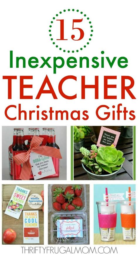 What do you have in mind this year? 15 of the Best Cheap Teacher Gifts | Teacher christmas ...