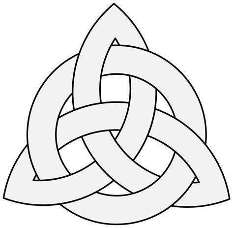Triquetra Traceable Heraldic Art