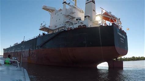 San Lorenzo Port Inward Clearance And Cargo Holds Inspection Ship