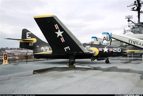 Grumman F 9j F9f 8 Cougar Usa Navy Aviation Photo 4981135