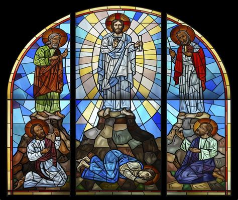 Transfiguration Of The Lord Jesus Christ 2 Stained Glass