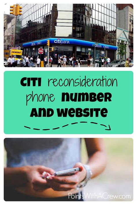 Find below customer service details of citibank in usa and worldwide, including phone and address. Citi reconsideration phone number and website - Points with a Crew