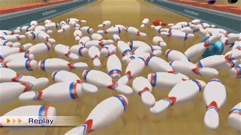 Wii Sport Resort Bowling 100 Pin Game Youtube