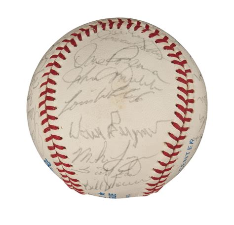 Lot Detail 1984 World Champion Detroit Tigers Team Signed Baseball