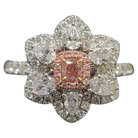 Natural Fancy Pink Diamond Ring For Sale At Stdibs