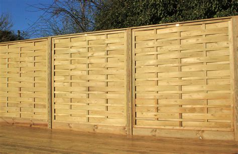 Wooden Fencing Panels Outdoor Essentials 2 Ft X 6 Ft Pressure Treated