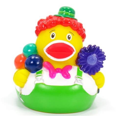 Clown Balloons Rubber Duck By Schnabels Ducks In The Window