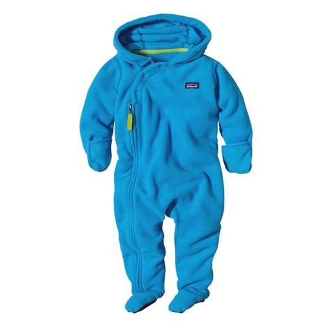 Patagonia Infant Micro D® Fleece Bunting Baby In Snow Baby Boy