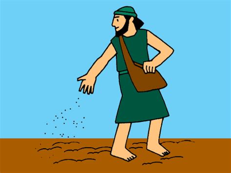 Parable Of A Sower And Seeds Parables Parable Of The Seeds Sower