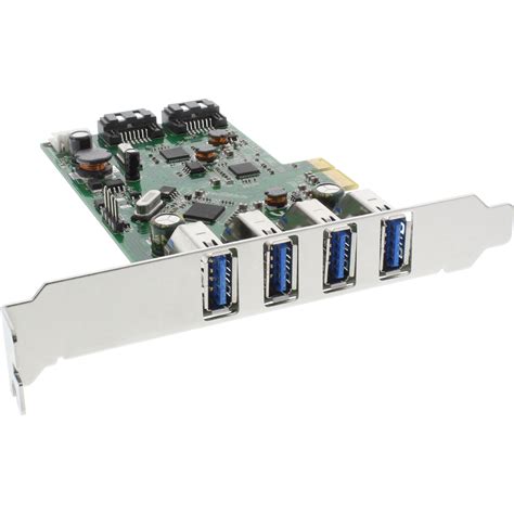 Inline® Usb 30 Sata Host Controller Pcie 4x Usb 30 2x Sata 6gbs