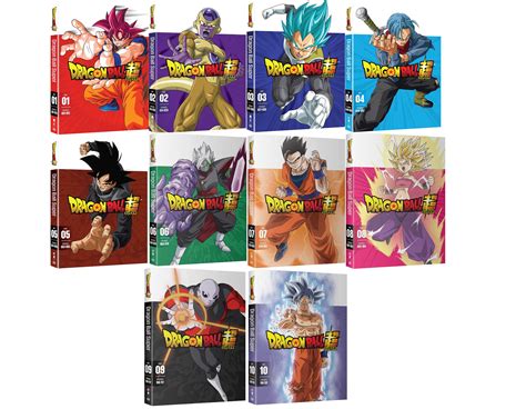 Dragon Ball Super Complete Series Part 1 10 Dvd