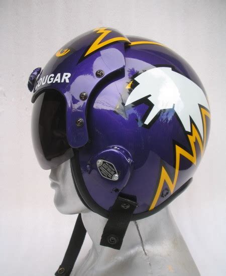 Top Gun Cougar Helmet The 1 Prop For Top Gun Movie Fan