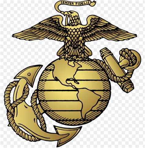 Free Download Hd Png Ega Vector Line Us Marines Corps Logo Png Image