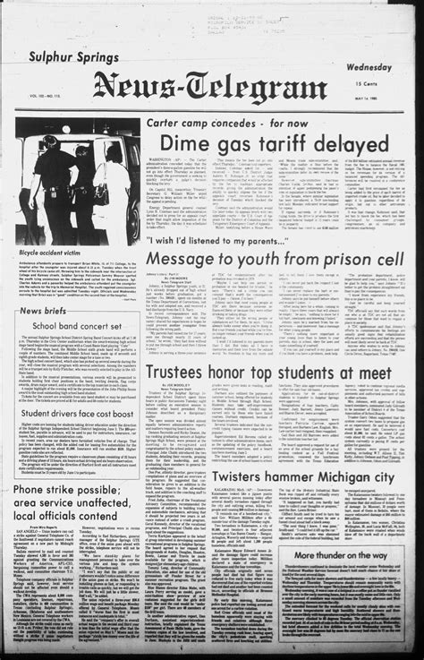 Sulphur Springs News-Telegram (Sulphur Springs, Tex.), Vol. 102, No