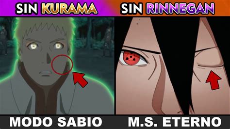 Explicación Naruto Y Sasuke Tras Perder A Kurama Y El Rinnegan