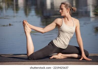 Beautiful Naked Woman Yoga Shutterstock