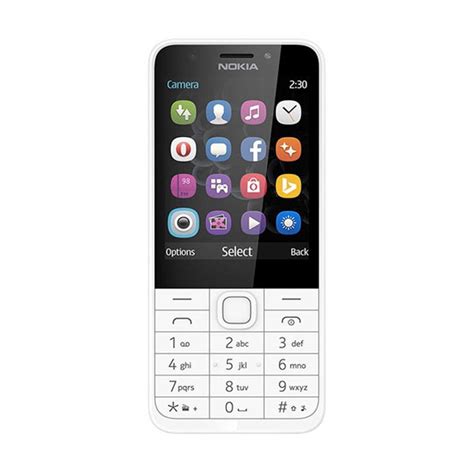 Harga Nokia 230 Alumunium Candy Bar Handphone Dark Silver