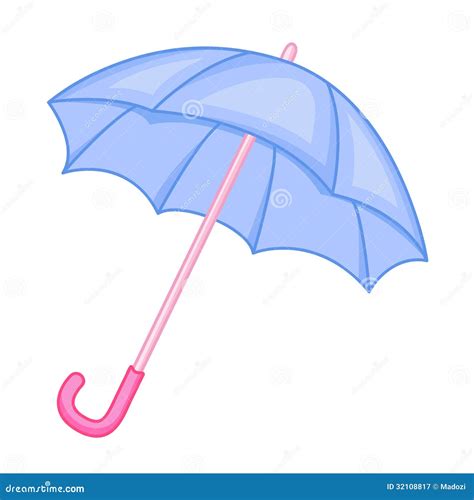 Cute Umbrella Cartoon Stock Vector Illustration Of Object 32108817
