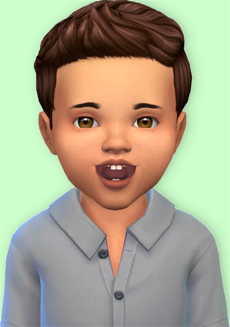 My Sims 4 Blog Toddler Teeth By Shysimblr