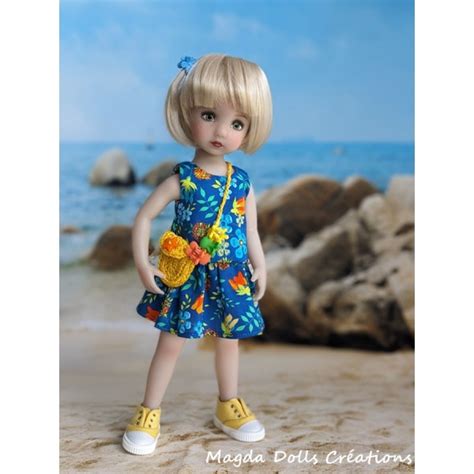 Guadeloupe Outfit For Lil Dreamer Doll Magda Dolls Creations