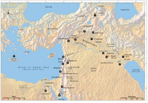 Printable Bible Maps For Kids