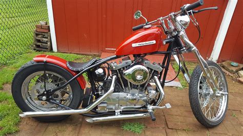 Harley Davidson Ironhead Sportster Bobber