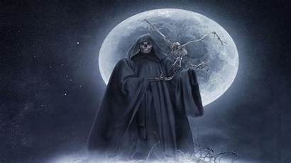 Reaper Grim Bones Moon Iphone Wallpapers Night